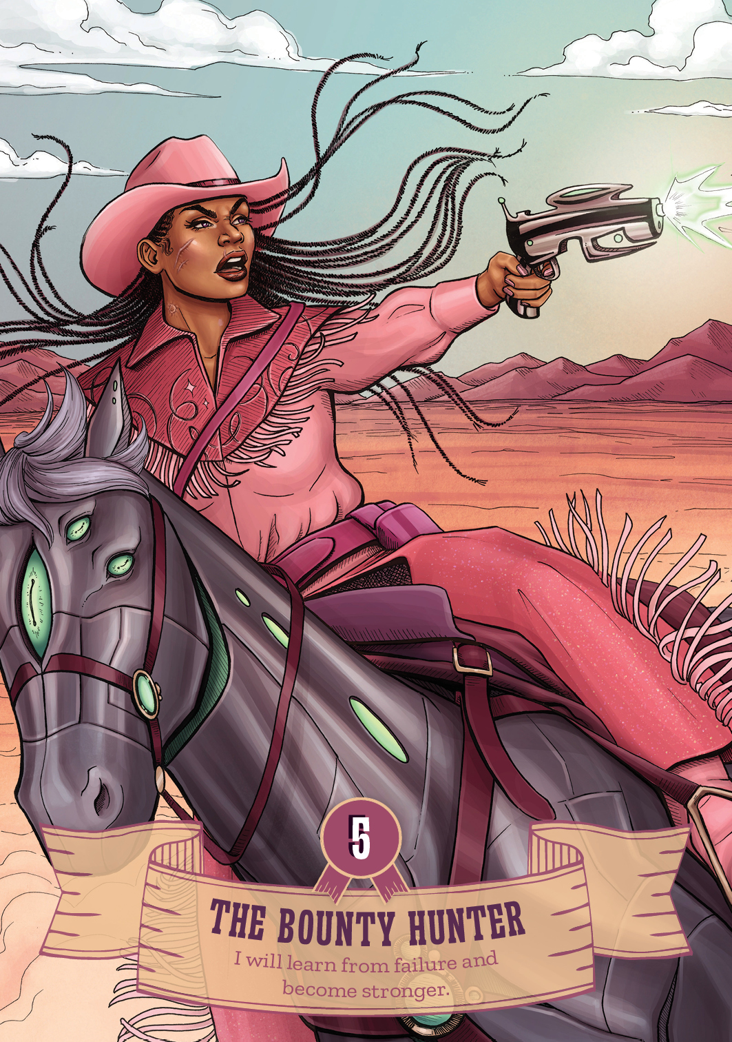 Cowgirls and Aliens Oracle Cards
